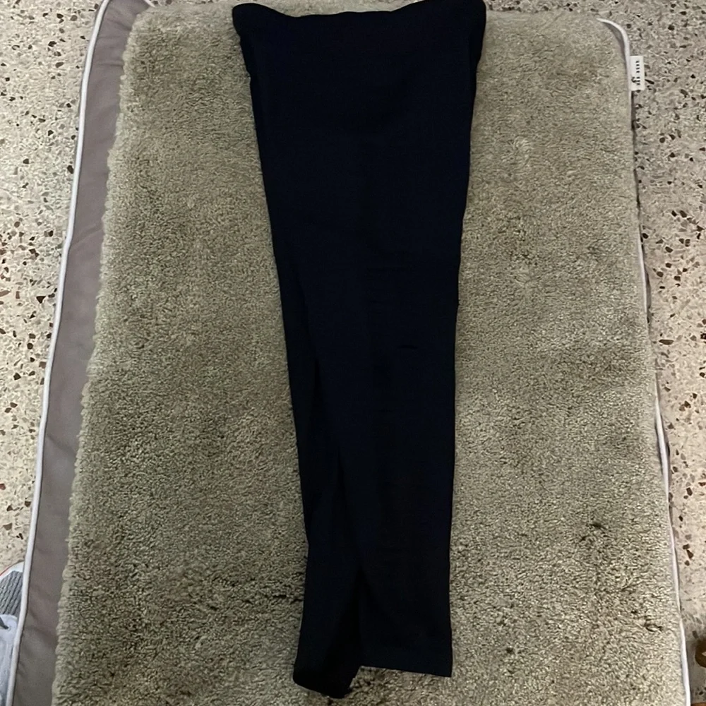 Betsey Johnson Give Love Get Love Navy Blue Leggings Small - Picture 4 of 4